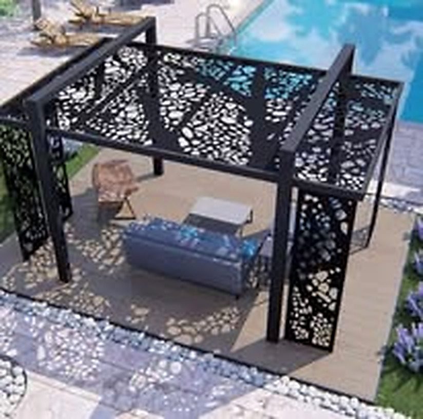 Laser cut screen example