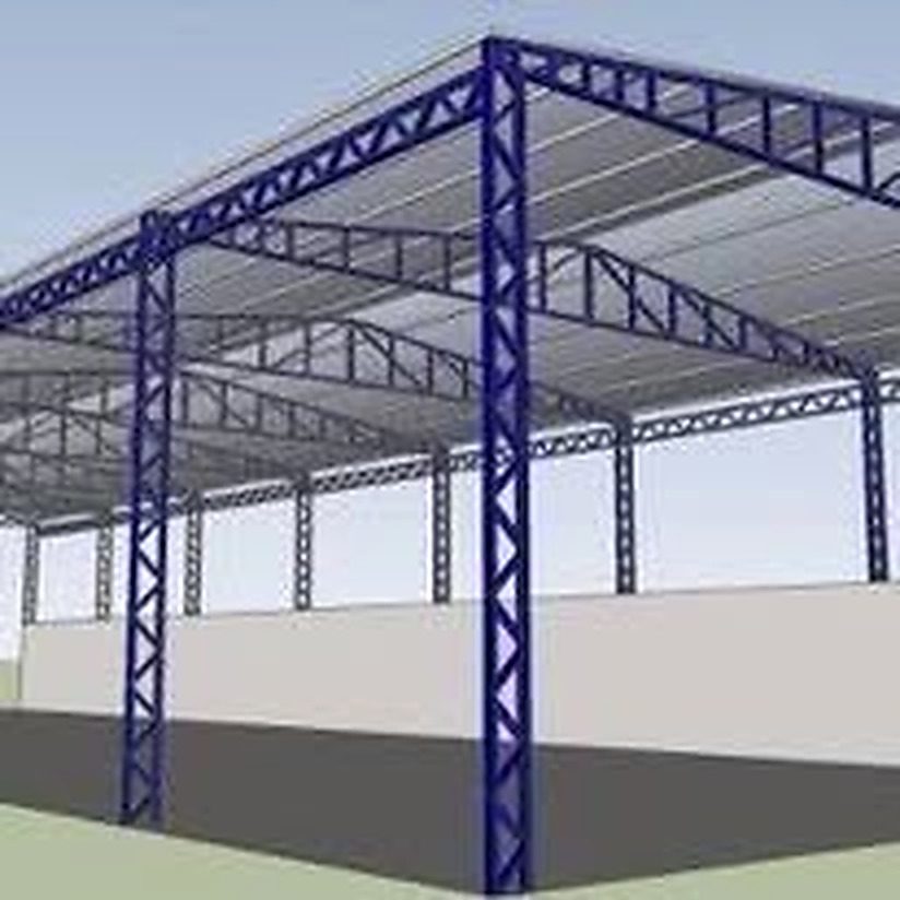 Walkway awning example