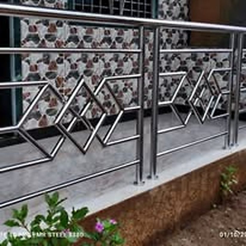 Stainless steel railing example