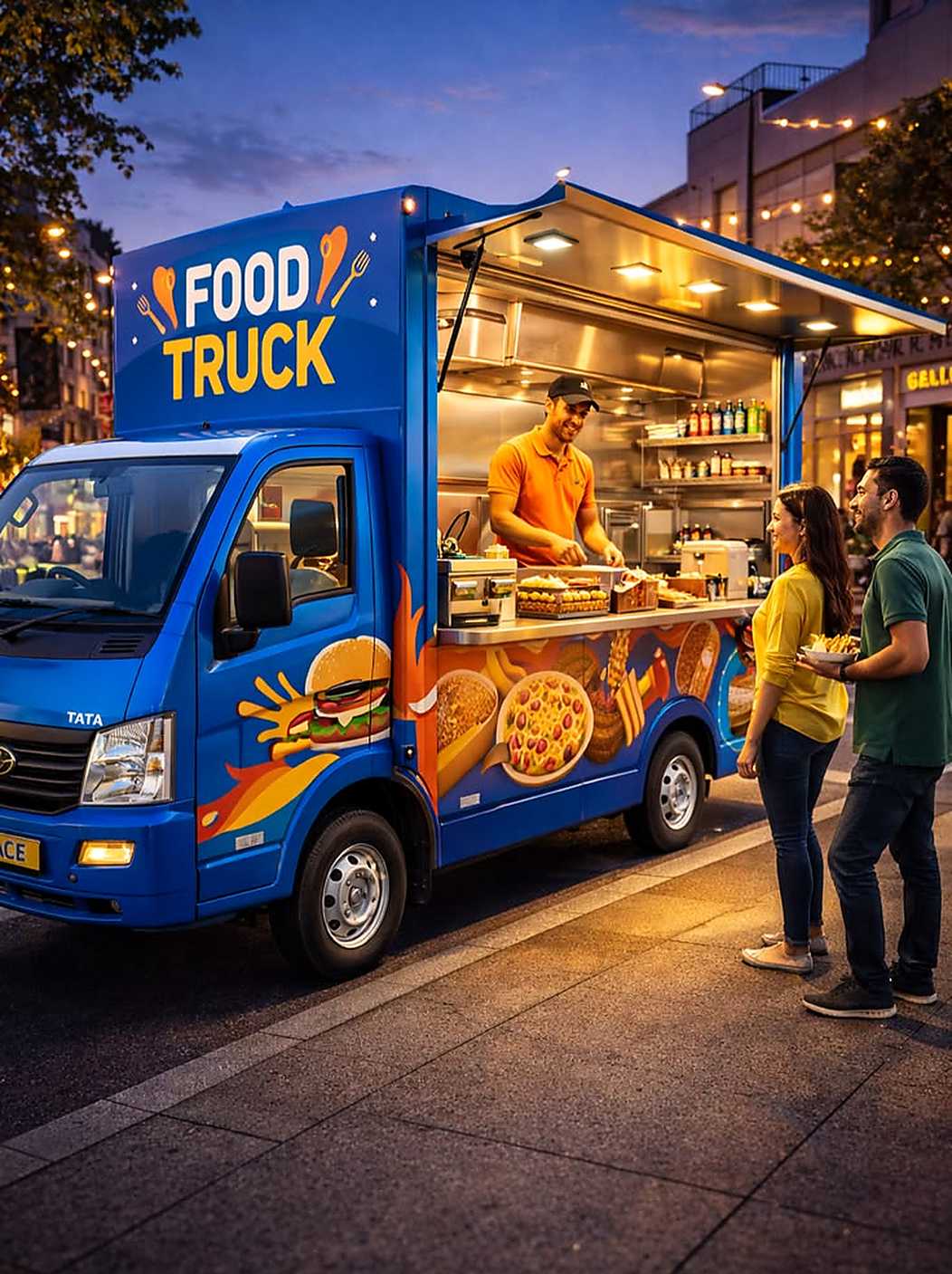 Food truck fabrication example
