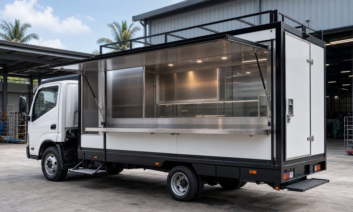 Food truck fabrication example