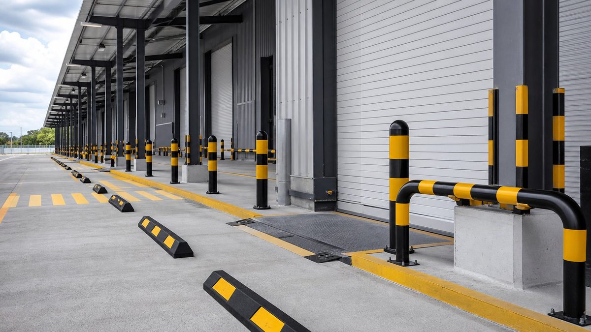 Parking Bollard Installation by SS Steel & Contractor Works Malaysia