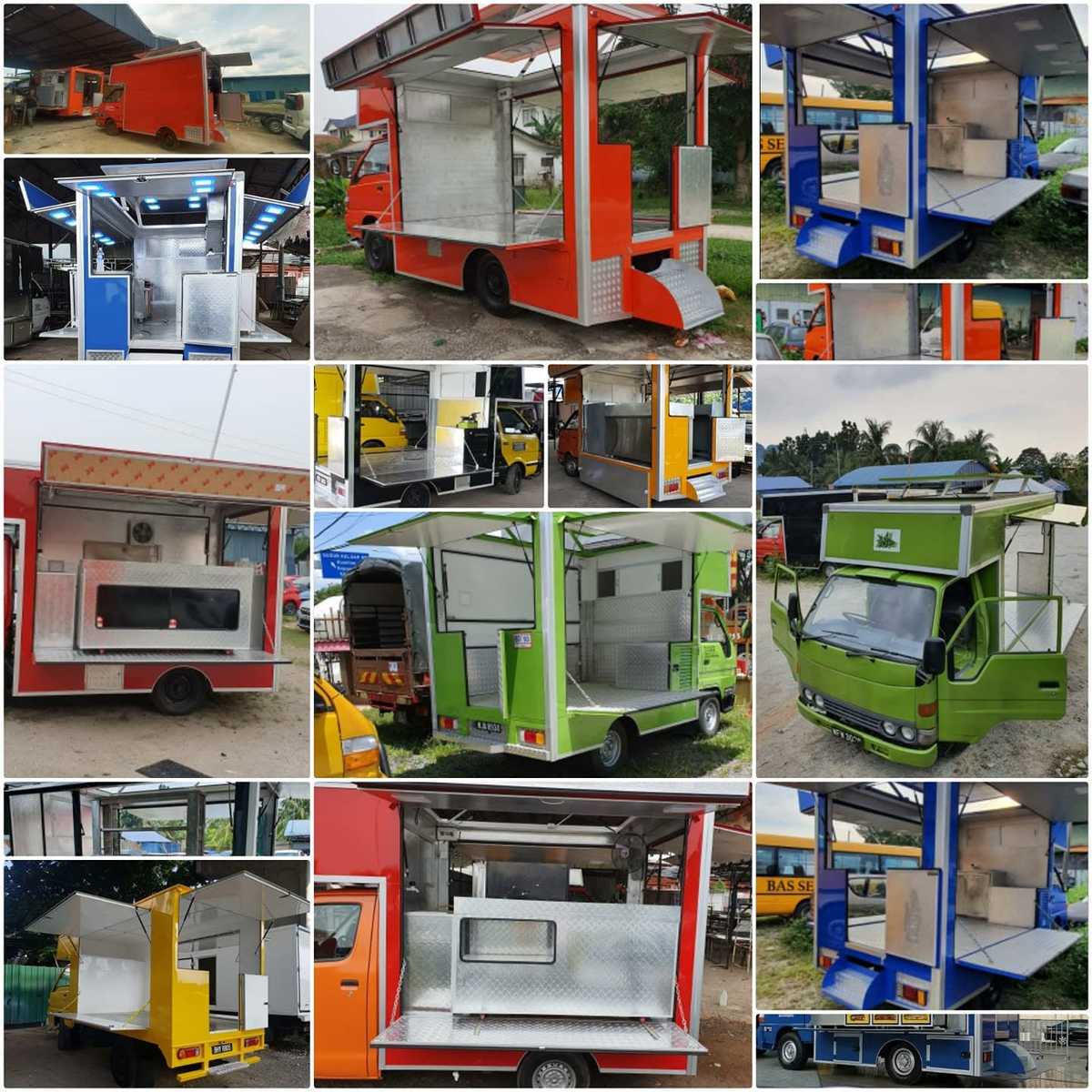 Lorry truck repair example