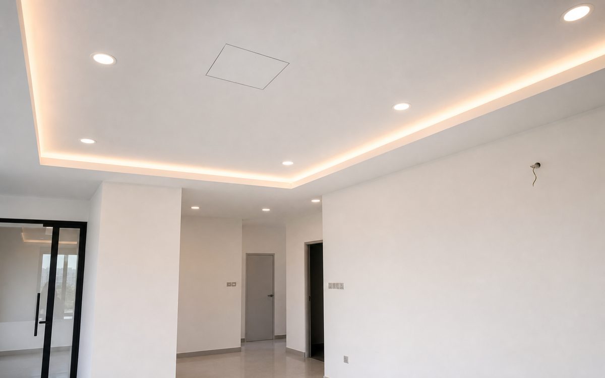 Ceiling frame by SS Steel & Commercial Contractor Malaysia