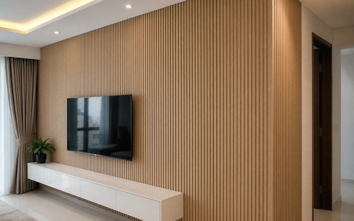 Fluted wall panel by SS Steel & Commercial Contractor Malaysia